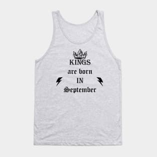 kings are born in september Tank Top